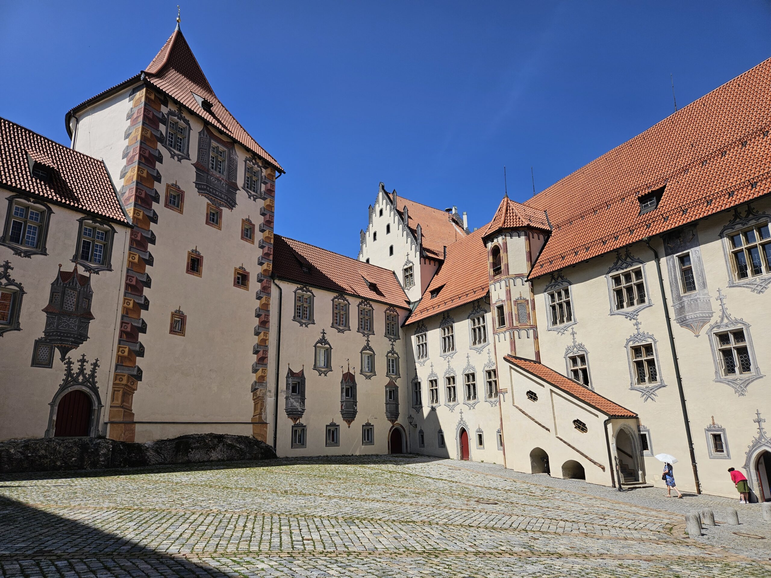 Hohes Schloss Füssen - Innenhof